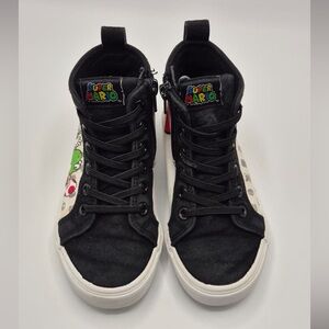 Nintendo Super Mario Kids Sneakers - Black and White
